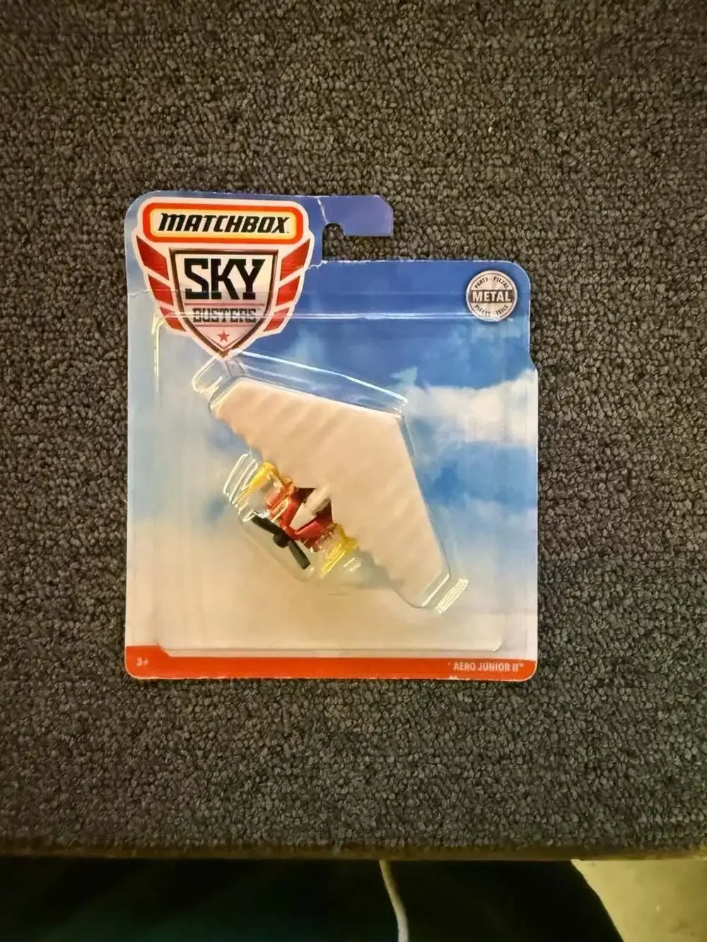 Matchbox Sky Busters Aero Junior II Airplane Model GLR73